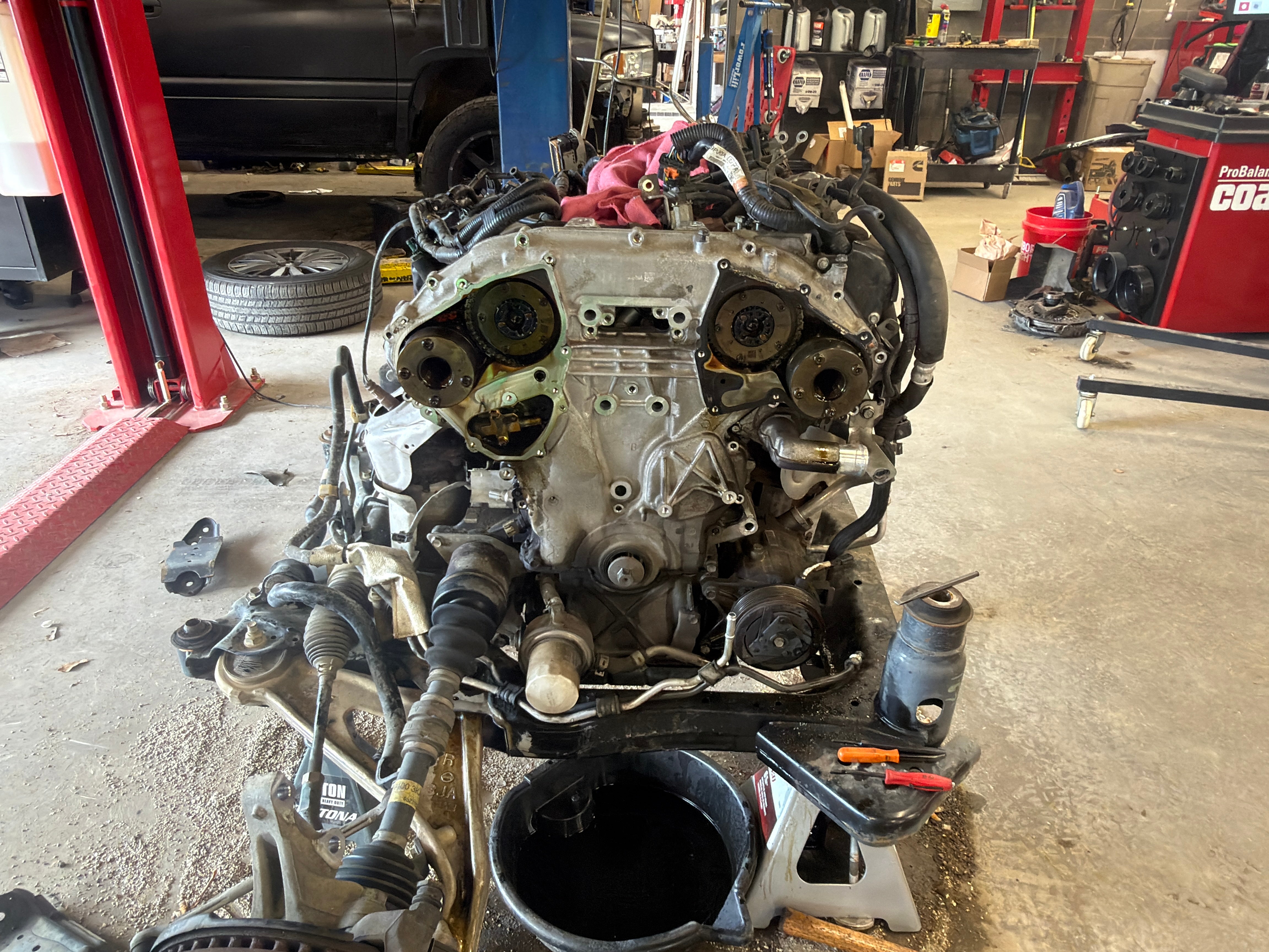 Timing chain and gasket repair at Pinnacle Cars Service